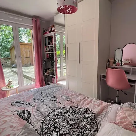 Cosy 4 A 6 Pers - Parking Prive - 5 Min Colmar - Poele A Pellets - 2 Terrasses Apartman